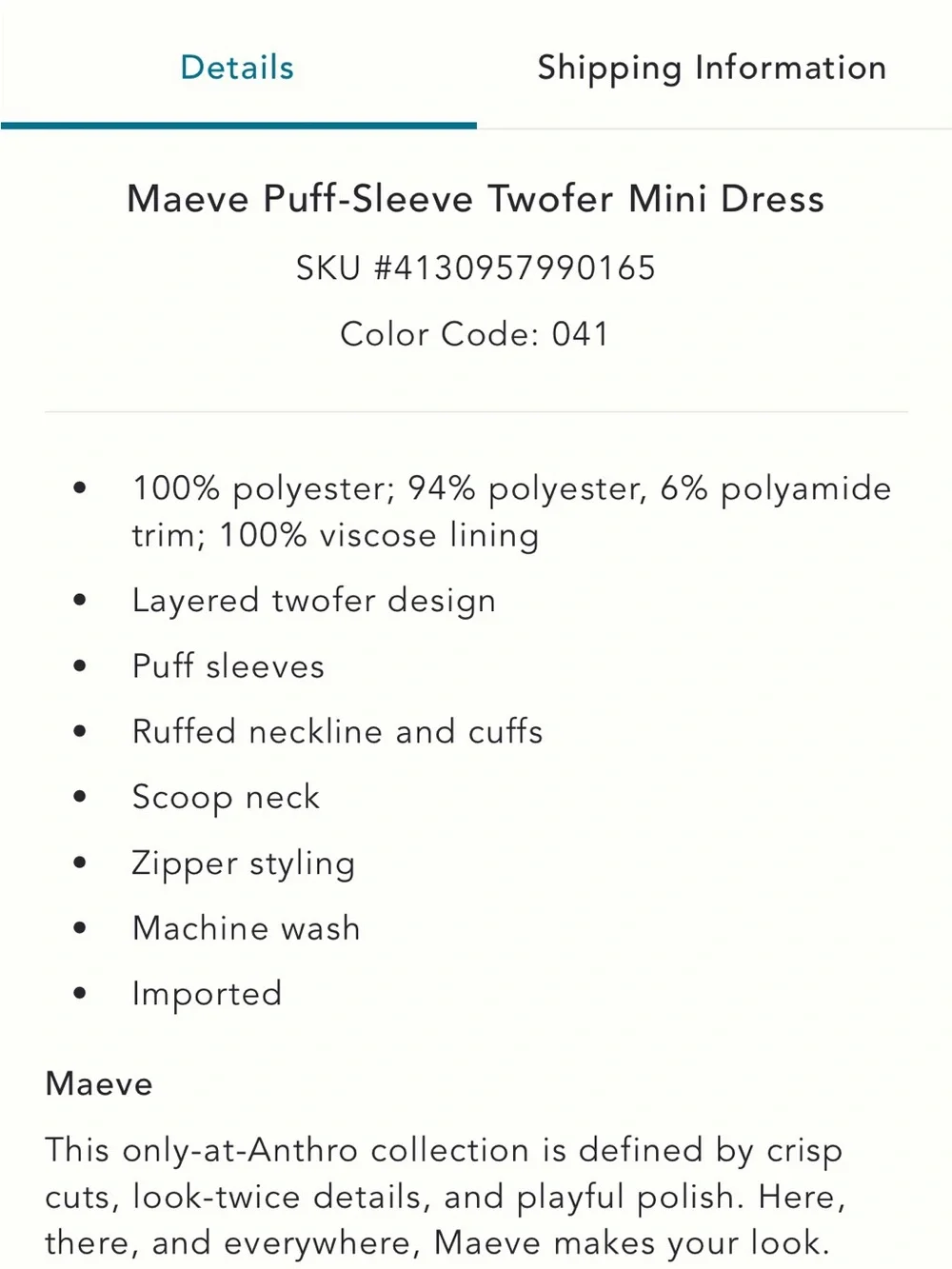 NWT! Anthropologie x Maeve Twofer Mini Horse Dress Sz XS Brown Horse - Picture 4 of 7